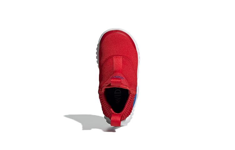 Adidas Slip Resistant Low top Toddler Shoes Red Blue Infant And Toddler G27791