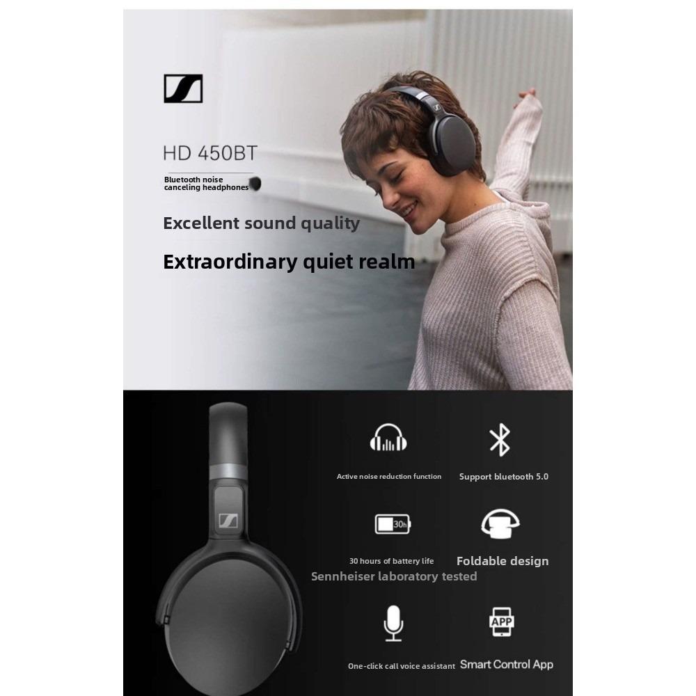 Sennheiser HD 450BT Bluetooth Wireless Headphones