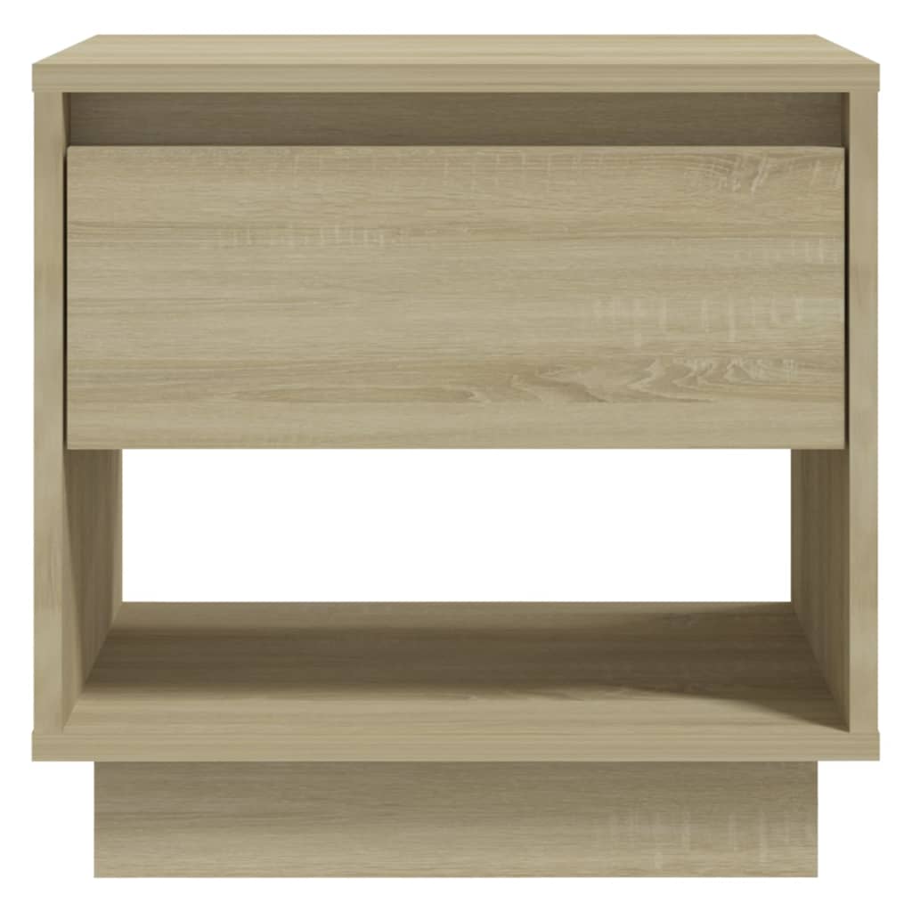 Nightstand Sonoma Oak 45 x 34 x 44 cm Engineered Wood