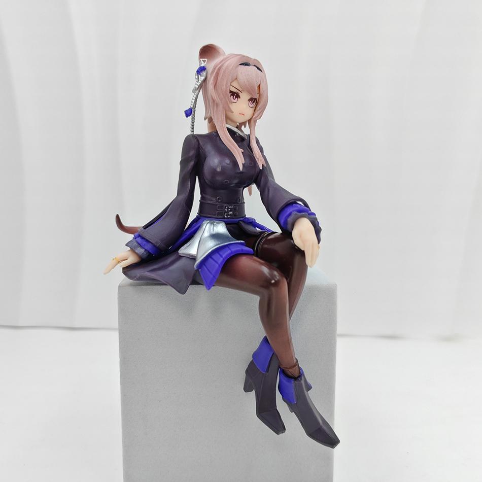 Игра Arknights Фигурка Линь Сидящая Стопор для лапши Аниме Фигурка Фигурка Действия Модель Коллекционные Украшения Декоративная Кукла Игрушка