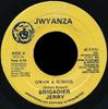 7-дюймовая пластинка BRIGADIER JERRY Gwan A School NONE Jwyanza 1982 Ямайка Регги Ска Даб Б/у