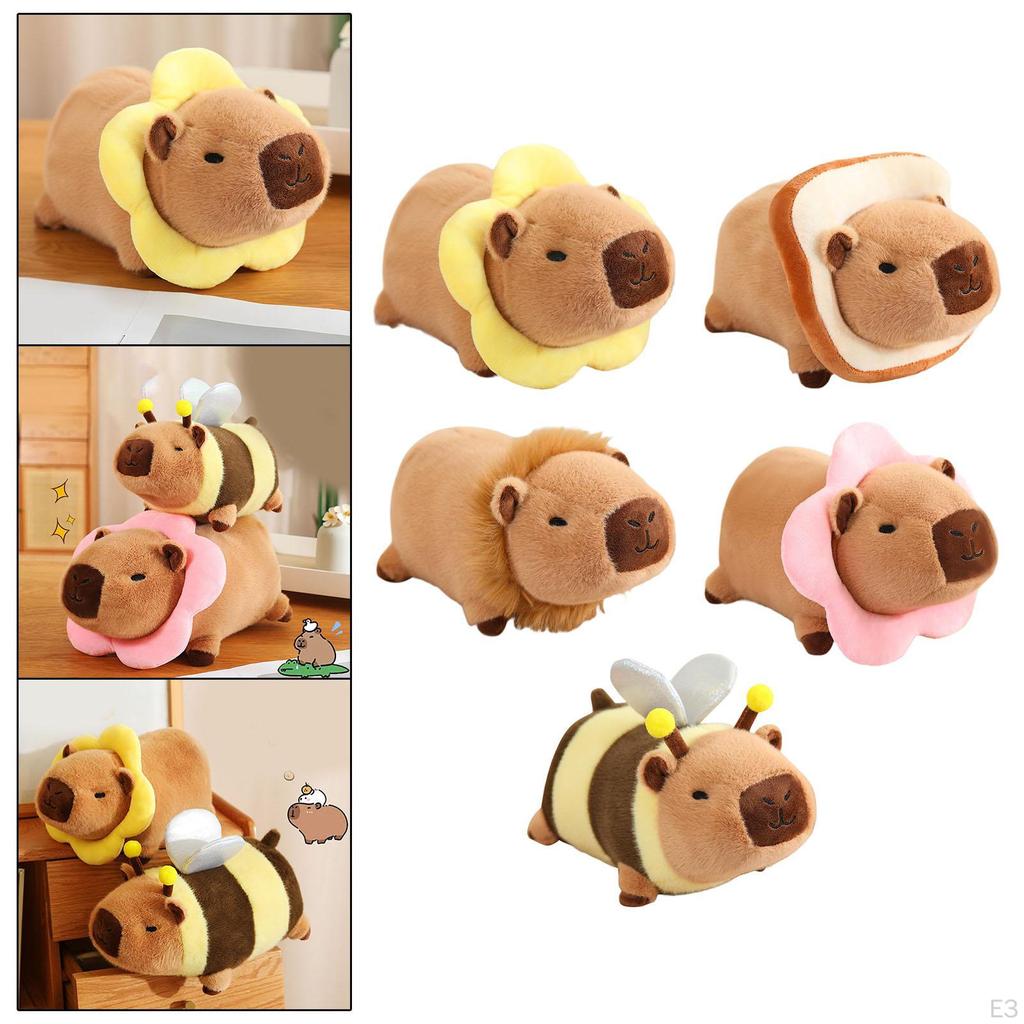 Очаровательная плюшевая игрушка капибара для детей и взрослых. Идея подарка