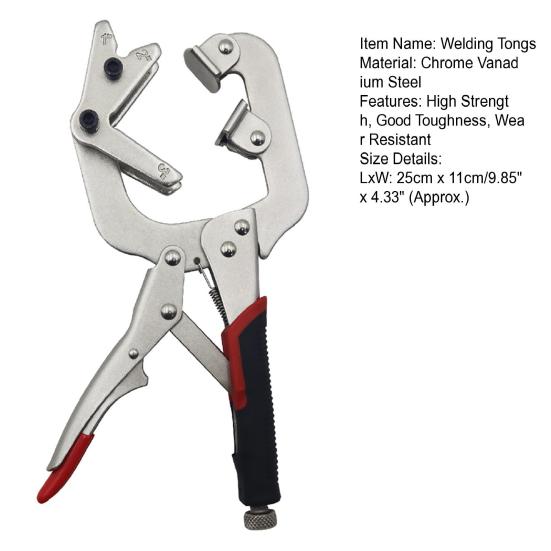 Сварочные клещи с регулируемым верхним шпинделем, многофункциональные антикоррозионные зажимы для пайки, промышленные