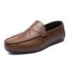 Fashion Men's Casual Shoes Genuine Leather Mens Slip-on Outdoor Loafers Moccasins Men Light Comfortable Driving Flats Shoes