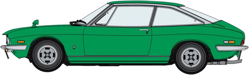 Hasegawa Isuzu 117 Coupe Old Emblem 1973 Plastic Model 20674 1/24 Mid-model (XE)