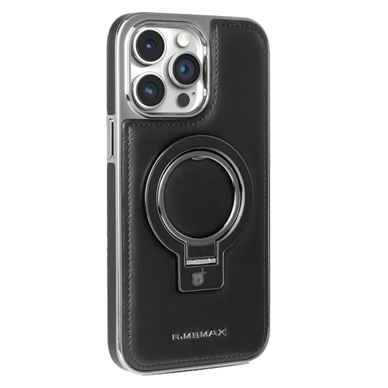 Роскошный чехол-подставка из искусственной кожи Magsafe для iPhone 16 15 14 13 12 11 Pro Max Plus, магнитная беспроводная зарядка, противоударный чехол