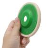 Metal Rust Removal Wool Polishing Disc Wear Resistant Wool Polishing Pad  Ceramic