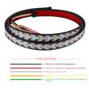1m 12-24V Car Truck Strip Tailgate Light Bar Reverse Brake Tail Flowing Turn Signal Car Red Running Backup Tail Strip