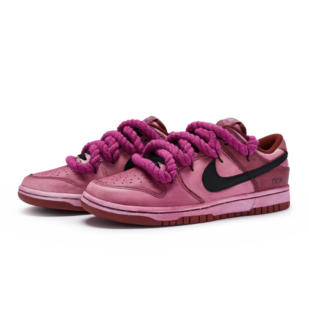 Nike Dunk Skateboard Shoes Men's Low top Black DD1391-602(Team80-S-BOX)