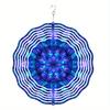 Colorful Kinetic Wind Spinner Metal Garden Sculpture for Outdoor Yard Patio Decoration Windmill Wind Chime