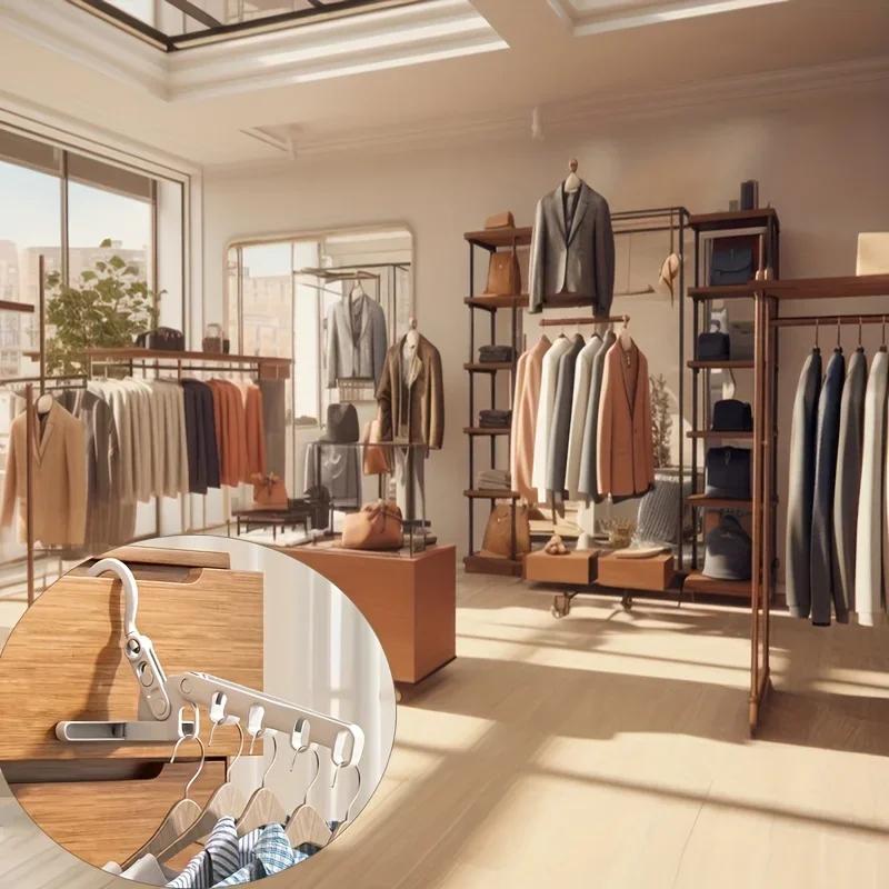 Дорожная складная вешалка,Многофункциональная дорожная вешалка для одежды,Подвесная стойка для прачечной,Для путешествий, Проживания в отеле, Деловых поездок