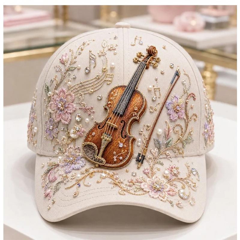 New D Digital Printing Butterfly Baseball Cap Morning Garden Adult Cap Peaked Cap Pastoral