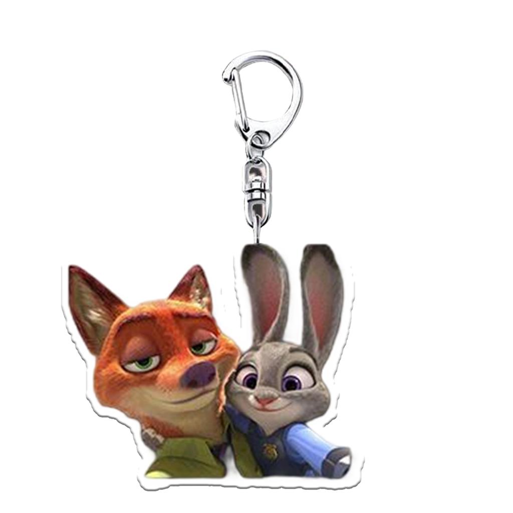 Набор из 1 аниме акрилового брелока двухсторонней подвески