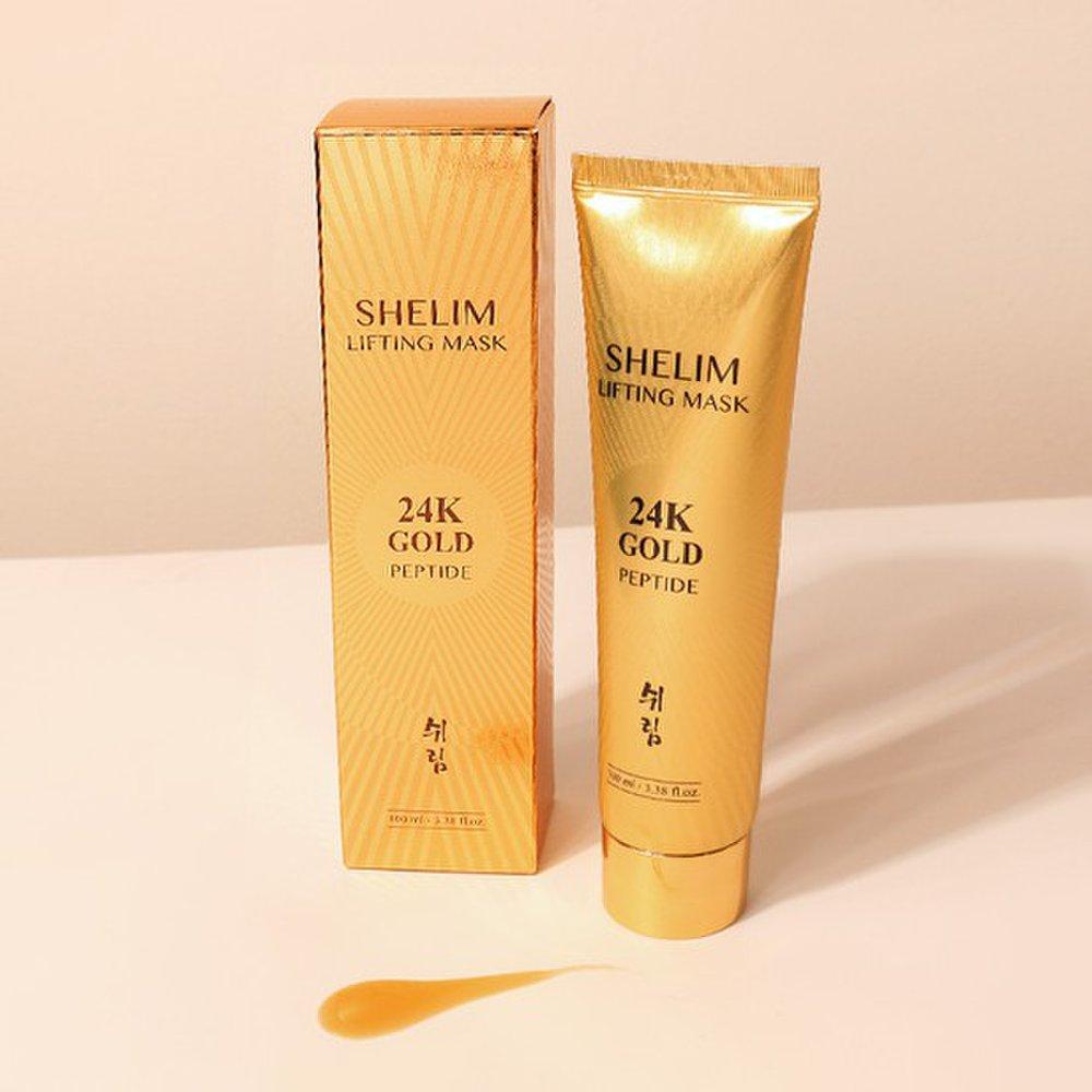 1+1 Shirim 24K Gold Peptide Lifting Mask 100 мл