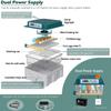 Инкубаторы на 16 яиц, мониторинг влажности, автоматический поворот яиц, домашний инкубатор для инкубации яиц, инкубаторы для перепелиных яиц со свечой для яиц