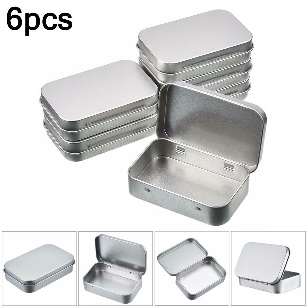 Metal Box Container Convenient Empty For Cosmetics