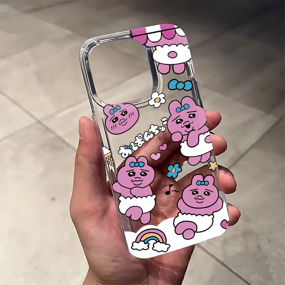 cartoon cute pink way abstract Phone Case for Xiaomi Redmi 12C 10 10C 9 9A 9C K40 Note 13 12 11 Pro Plus 4G 5G Clear Back Cover