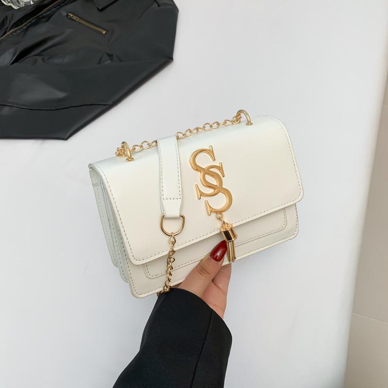 Повседневная ретро сумка через плечо женская сумка лето женская 2024 новая летняя простая модная маленькая квадратная сумка женская сумка