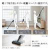 Hitachi Vacuum Cleaner Rakukaru Stick Cordless Stick Cleaner W White Made In Japan Lightweight PV-BL1K Self-propelled