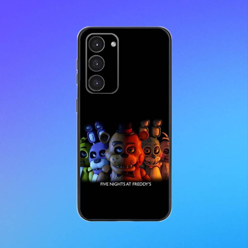 Чехол для телефона Five-Nights-At-Freddys F-Fnaf Для Samsung Galaxy A73,A72,A71,A70,A53,A52,A51,Других Мягкий Черный Чехол