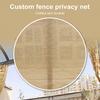 Экран конфиденциальности, защита от ветра и солнца, сетка для балкона, прочная, устойчивая к разрыву теневая сетка для патио, сада, двора