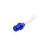 ACROPIX Motorcycle Gas Fuel Tank Cap Cover Air Vent Hose Tube Tank Breather Valve Tube Blue 1pcs