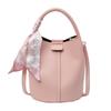 Premium Texture Portable Small Bag Women'S Fashion Soft Leather Bucket Bag Casual Shoulder Messenger Bag