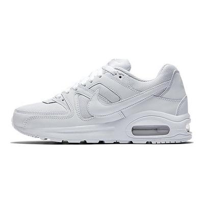 Air Max Command Flex Ретро Спортивная Ткань Амортизация Нескользящие Износостойкие Дышащие Посадка Низкий Верх Кроссовки для Бега Детские кроссовки Белый 844346-101