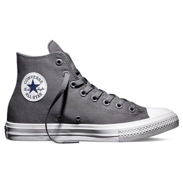 Converse Кроссовки унисекс Chuck Taylor All Star 2 Hi Charcoal Серые 150147C