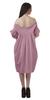 Moomaya Printed Poly Crepe Tunic Plus Size Womens Dresses Sleeveless Ladies