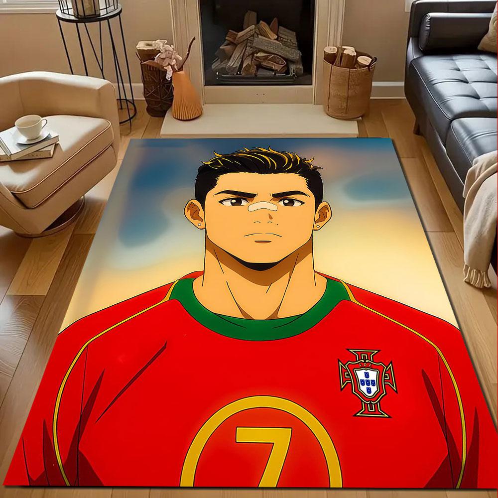 Cristiano patterned carpet, non-slip mat, suitable for living room and bedroom sofas