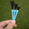 3Pcs/pack Golf Tees Set With Shock Absorbent Soft Net Head Adjustable Height Stable Plastic Base For Consistent Shots
