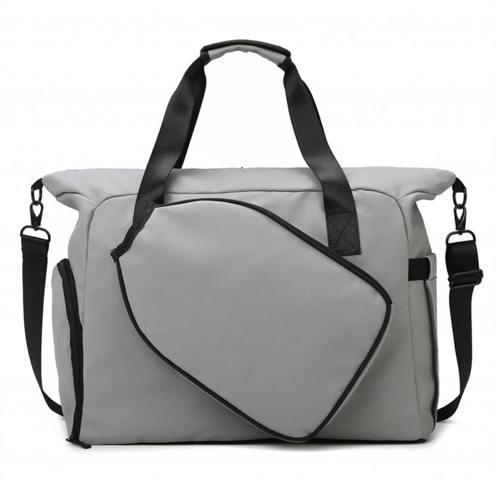 Nylon Pickleball Racket Shoulder Bag Large Capacity Pickleball Handbag  Outdoor Sports