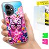 Etui Do Honor X7D / 400 Smart Obudowa Foto Case Plecki Motyl + Szkło 9H