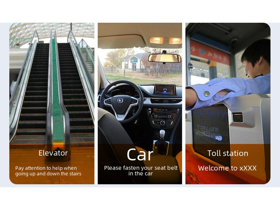 Система контроля доступа с голосовым управлением для дверей и строительных площадок, напоминание о безопасности с помощью автомобильного гудка.