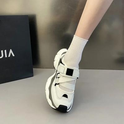 Мода Мода 2025 Высокие на платформе Дышащие Женские Туфли Дизайнерская Роскошь Повседневные Тренды Новинка Предложение 39 Легкие Y2k Женская Обувь