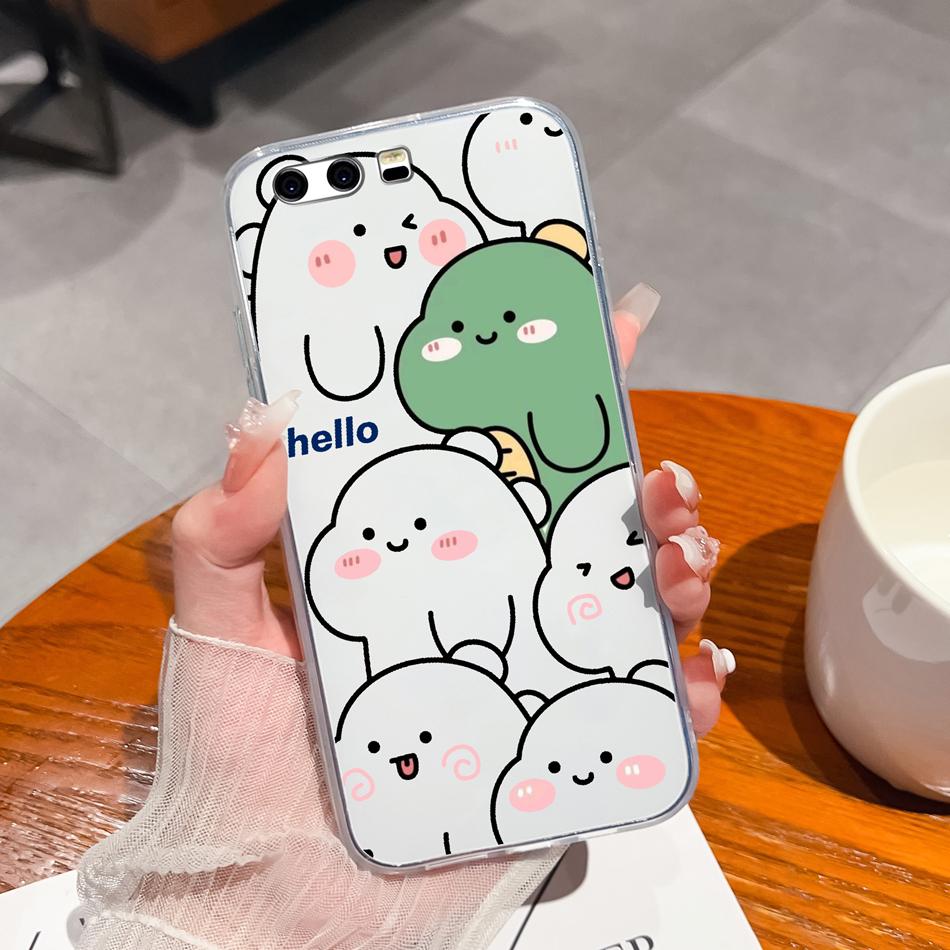 Чехол для телефона Huawei P10 Lite P10 Plus, стиль leisure, узоры, мягкий силикон TPU, прозрачный легкий чехол для Huawei P 10+ Funda