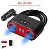 Автомобильное зарядное устройство 120 Вт постоянного тока, 120 Вт, 3,1 А, двойной USB-адаптер для быстрой зарядки, зарядное устройство для смартфона, ноутбука, камеры, видеорегистратора