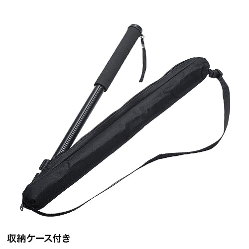 Sanwa Supply Multi-Stand (Monopod) for SLR & Video Cameras, 4 Sections, Leg Diameter 27mm, Extends to Approx. 178cm DG-CAM23