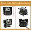 SMARTOUR AHD 1080P Car Rear View Camera for Mitsubishi Outlander XL Citroen C-Crosser Peugeot 4007 HD Night Vision Waterproof Re