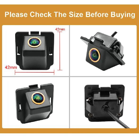 SMARTOUR AHD 1080P Car Rear View Camera for Mitsubishi Outlander XL Citroen C-Crosser Peugeot 4007 HD Night Vision Waterproof Re