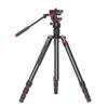 Miliboo MUFA-BK 62.6-inch Foldable Tripod Camera Stand with Fluid Tripod Head Aluminum Alloy 5kg/