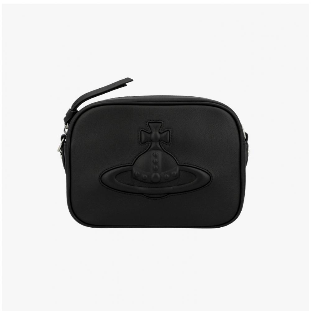 Vivienne Westwood Anna Smooth Leather Camera Bag Crossbody 48020005u L001s N401