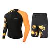 Mens UV Protection Rash Guard Set Quick Dry Swimwear Surfing Diving Snorkeling Water Sports