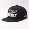 Flat Brim Baseball Cap Hip Hop Style Embroidered Sun Hat Men Women