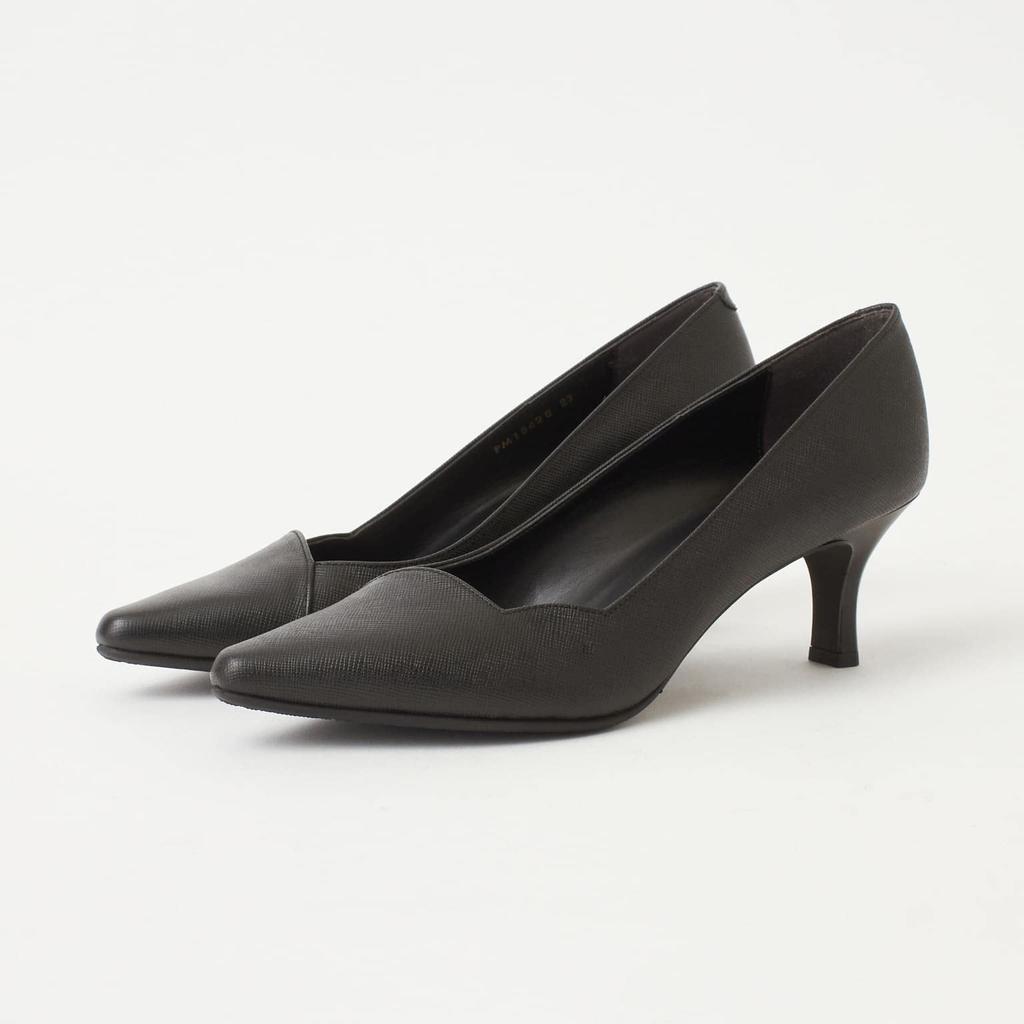 5см Сделано в 184452600011 [Диана] Туфли-лодочки, каблук, Япония, Черный, 23.5см,