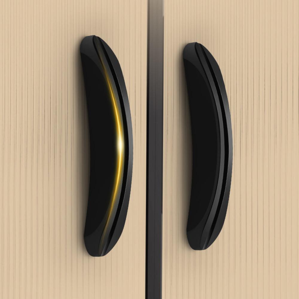 2PCS PP Door Handle Hardware Door Handlebar Fashion Door Knob Wardrobe