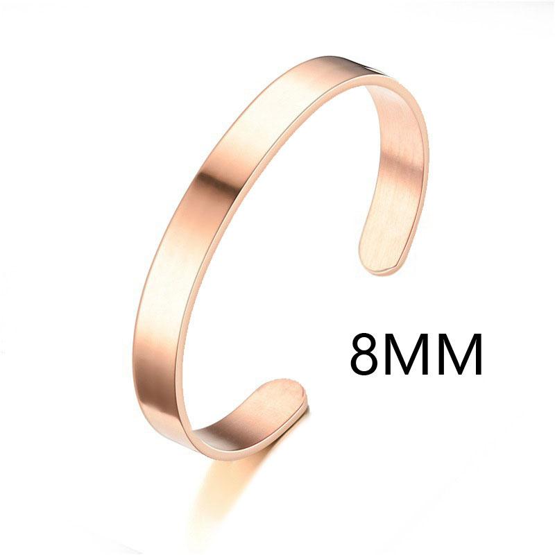 Минималистичный браслет-манжета из нержавеющей стали и браслет цвета: золото, серебро, черный цвет, открытые браслеты для мужчин и женщин, ювелирные изделия в стиле хип-хоп