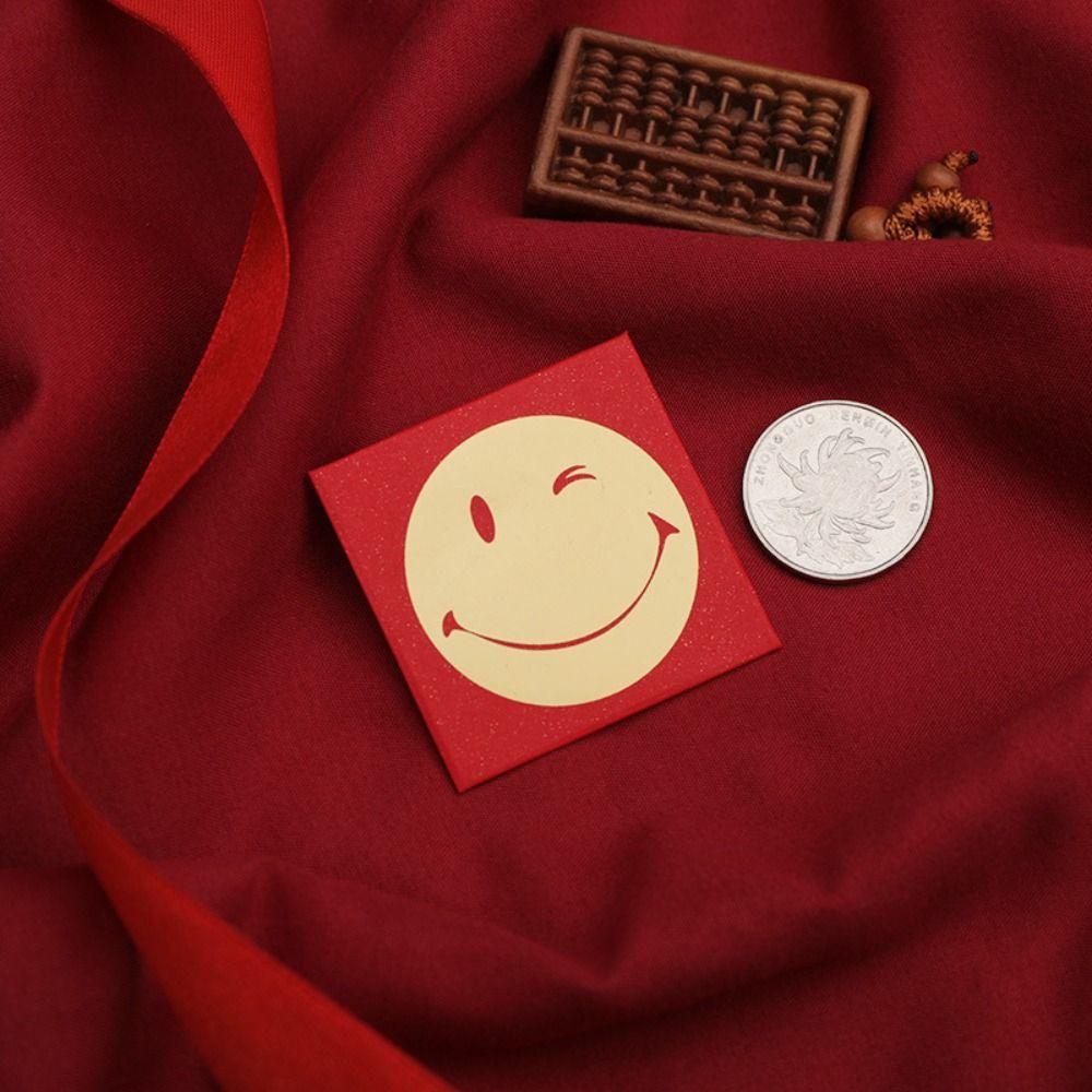 10PCS Best Wishes Luck Money Bag New Year Packet Red Envelope New Year Gifts