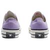 Converse 1970-е Круглый носок Шнуровка Низкий верх Эспадрильи Унисекс Фиолетовый